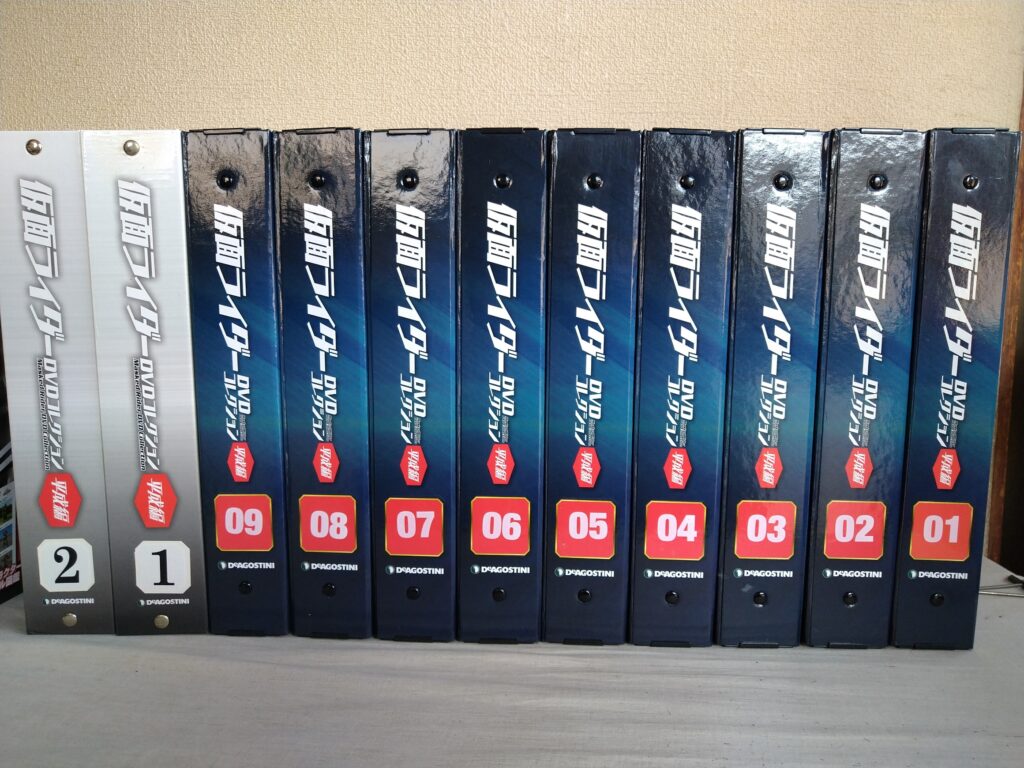 デアゴスティーニDVDコレクション　仮面ライダー平成編